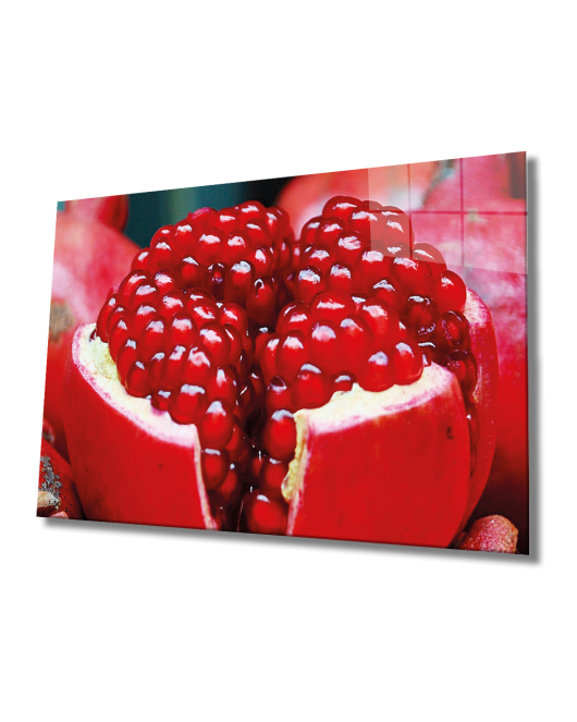 Nar Cam Tablo Pomegranate Wall Hanging