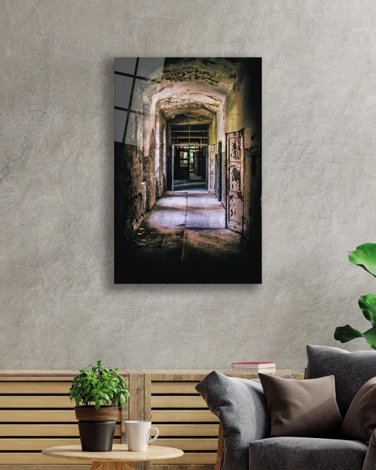 Eski Bina Koridor Old Building Hallway Table